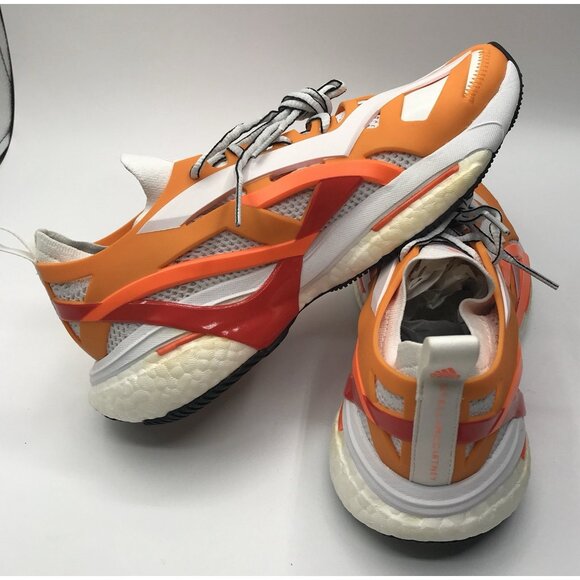 Adidas Women’s ASMC Solarglide Running Size 8.5 White/mOrange GY2921 - Picture 9 of 16